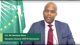 Message from Secretary General AfCFTA Secretariat  Operationalisation of the AfCFTA [upl. by Eimas]