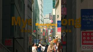 When you first arrived at Myeongdong Street seoultravel [upl. by Lilith]