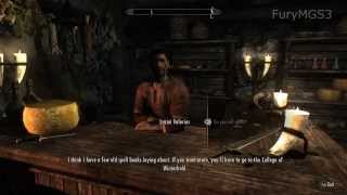 The Elder Scrolls  Skyrim Playthrough HD FR Part 5  La Griffe dOr [upl. by Nagad]