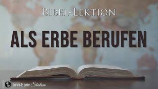 ALS ERBE BERUFEN [upl. by Holbrooke]