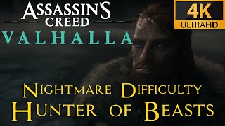 AC Valhalla  Hunter of Beasts  Nightmare Aesir difficulty playthrough [upl. by Abby]