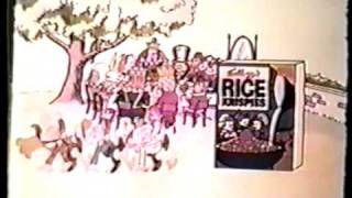 19731974 Rice Krispies Cereal Commercials [upl. by Nayb]