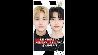 ENHYPENENGENE Membership Renewal Reward Weverse [upl. by Elodia]