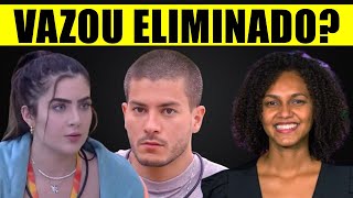 VAZOU ELIMINADO BBB 22 Arthur Aguiar x Jade Picón x Jessi Enquete mostra QUEM VAI SAIR [upl. by Ansev74]