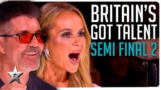 Britains Got Talent 2024 Semi Final 2  ALL AUDITIONS [upl. by Ebonee559]