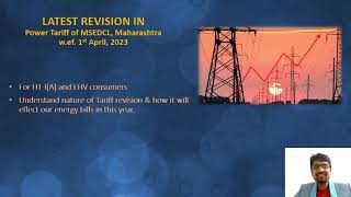 MSEDCL Tariff Revision 2023 HT and EHV consumers [upl. by Atikihs207]