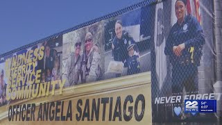 New basketball courts at Boys amp Girls Club of Chicopee honor late officer [upl. by Nealey971]