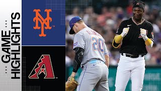 Mets vs Dbacks Game Highlights 7523  MLB Highlights [upl. by Anirbak54]