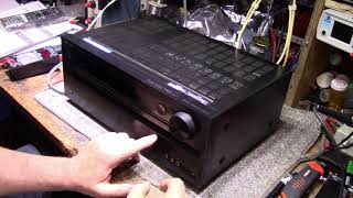 Onkyo TXNR509 AV Receiver repair attempt Part 1 Ep 172 [upl. by Katlin]