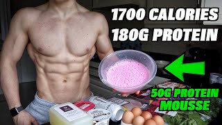 FullDay of Eating 1700 Calories  4 Healthy Meals for Fat Loss amp Muscle Gain [upl. by Yenots]