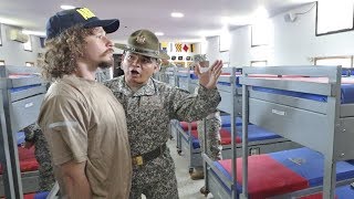 Intenté hacer un día de entrenamiento militar en Colombia [upl. by Briny630]