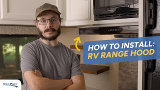 RecPro RV Range Hood Installation  EASY 15 Minute Install [upl. by Snehpets528]