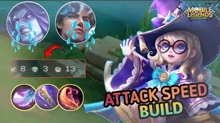 Change Build Attack Speed Buat Lawan Kocar Kacir  Gameplay Change  Mobile Legends [upl. by Cornie]