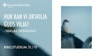 241031  Hur kan vi urskilja Guds vilja  Niklas Piensoho [upl. by Jairia]