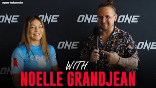 Noelle Grandjean ready to take unexpected opportunity for ONE Championship title shot [upl. by Refinnej65]