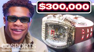 Devin Haney Shows Off His Jewelry Collection  GQ Sports [upl. by Airdnek]