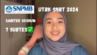 UTBK SNBT 2024  gaada saintek soshum‼️ [upl. by Reta]