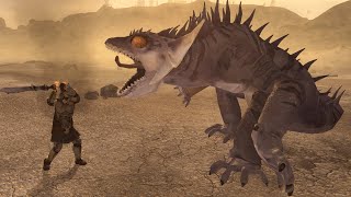 Legate Lanius Vs ALL Legendary Creatures And A Secret Enemy  Fallout New Vegas NPC Battles [upl. by Dickie]