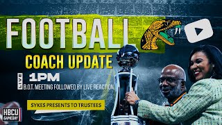 FAMU ready to name a new football coach [upl. by Aenet]