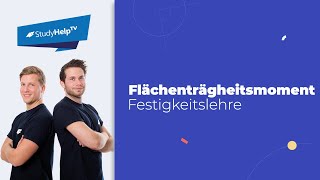 Flächenträgheitsmoment mit Tabellenverfahren Technische Mechanik StudyHelp [upl. by Orvah]