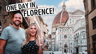 How to Spend One Day in Florence Italy  Travel Guide  Top Things to Do See amp Eat in Firenze [upl. by Zebe]