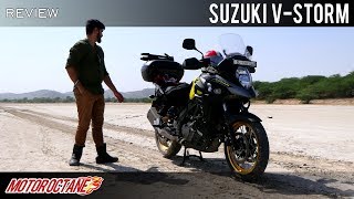 Suzuki VStrom 650 Review  Hindi  MotorOctane [upl. by Fowler]