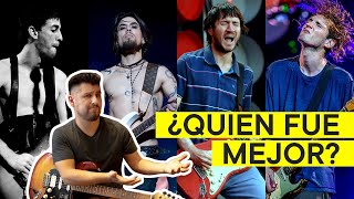 ¿Quién fue el mejor guitarrista de los RED HOT CHILI PEPPERS 🤔 [upl. by Koehler767]