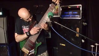 Jackson 7 string meets monster 9 string bass in this live version of Like Father Like Son [upl. by Denise]