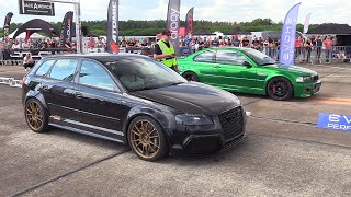 700HP Audi RS3 Sportback vs 900HP BMW M3 E46 [upl. by Dopp634]