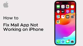 iOS 18 How to Fix Mail App Not Working on iPhone  iOS  2025 [upl. by Ij]