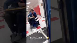 This man in wheelchair is hilarious 😂 [upl. by Ahseenat580]