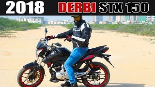 2018 Derbi STX 150  Ride and Review in Pakistan  Dat Biker Dude [upl. by Eidnac742]