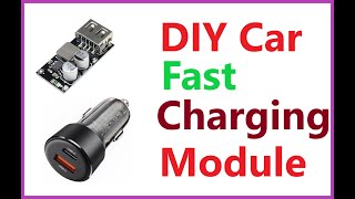 DIYMake Yourself Fast Charging Car Charger [upl. by Mahon]