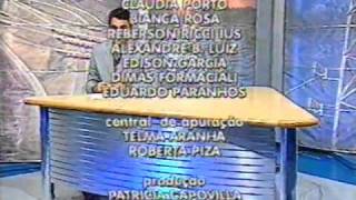 Vinheta e encerramento  Jornal Regional 2ª edição EPTV Campinas  2004 [upl. by Alledi702]