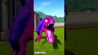 Jurassic World Adventure Amazing Dinosaur Journey of Blue Spinosaurus Captain Trex Indominus Rex [upl. by Palladin185]