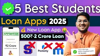 Top 5 Loan Apps For Students 2024  Get Rs100000 Limit  Students loan app  New Loan 2025 Student [upl. by Neeliak744]