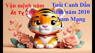 Tử vi Tuổi Canh Dần 2010 Nam mạng năm Ất Tỵ 2025 Sự nghiệp tài vận tình duyên và gia đạo [upl. by Nazay326]