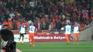 Referees and Team Warmup at FIFA World Cup Finals 2010 [upl. by Bradstreet]