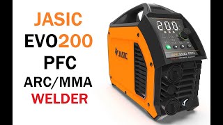 Review  JASIC EVO 200 PFC MMA WELDER [upl. by Hartmunn]