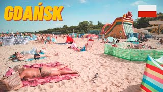 GDAŃSK BEACH WALK GDAŃSK JELITKOWO PLAŻA POLAND 2023 4K [upl. by Zemaj]