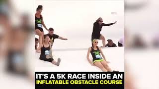 5K inflatable obstacle course coming to Tampa on March 30  Taste and See Tampa Bay [upl. by Colwell]