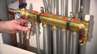 Installation guide  Danfoss RTL set simple hydronic floor heating controls [upl. by Akierdna]