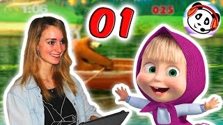 Masha and the Bear Kinder App 🐻 Teil 1 🐻🏻 Pandido Gaming [upl. by Arymas]