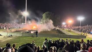 Richmond fair demolition derby 6 cylinder heat 2024 [upl. by Saleem642]