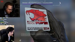 OhnePixel unboxes an iBuyPower HOLO EMS Katowice Capsule Opening [upl. by Benton609]