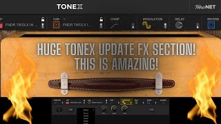 New TONEX FX Demo Beta checkBIG UPDATE [upl. by Nahtannoj]