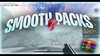 TOP 5 SMOOTH MCPE PACKS 121 HIGH FPS Minecraft Bedrock [upl. by Sliwa922]