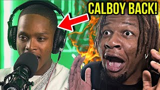 The Calboy quotOn The Radarquot Freestyle REACTION [upl. by Sampson87]