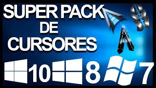 Super Pack de CURSORES ANIMADOS para Windows 1087 [upl. by Lytton]