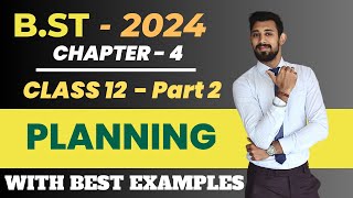 Planning  Chapter 4  Business Studies  Class 12  Part 2 [upl. by Ilise]